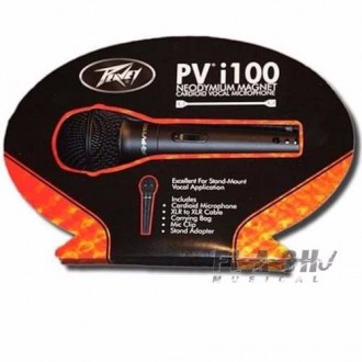 PVi 100 XLR – это отличный микрофон для вокала и речи, который имеет мощный звук. . фото 4