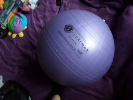 мяч Securemax - синий / фиолетовый может использоваться для различных целей: пом. . фото 4