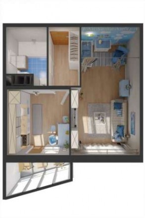 Продам отличную 1к квартиру в новом кирпичном доме с двухконтурным котлом в Мали. Малиновский. фото 4