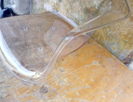 кресло Тауэер Вуд прозрачный пластик.
Размер кресла 62х62х80 см,  
Ножки дерев. . фото 3