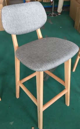 В качестве основного материала для изготовления деревянных барных стульев Тренто. . фото 2