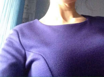 Трикотажное платье
Приятного фиолетового цвета 
Фирмы Н&M 
На размер 44-46 (е. . фото 2