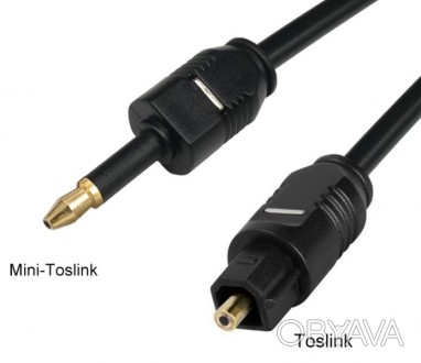 Аудио кабель оптический Toslink - Mini Toslink
Обеспечит чистоту и качество пер. . фото 1