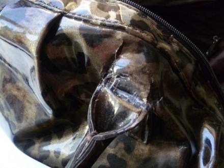 Продам сумку, расцветка под "леопарда", состояние на 4-, ходила с ней буквально . . фото 7