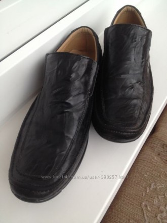 Туфли бомбезные , шикарные для модника, 36 р., по стельке 23 см. Полностью кожан. . фото 3