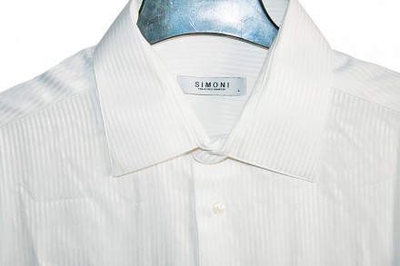 Рубашка Simoni, размер 50, L 
цвет кремовый
Мерки:
Общая длина по спинке – 80. . фото 3