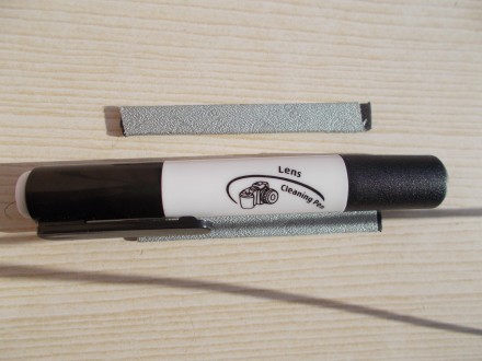 Lens Cleaning Pen - чистящий карандаш для оптики. Кисточка и мягкая нано-насадка. . фото 5