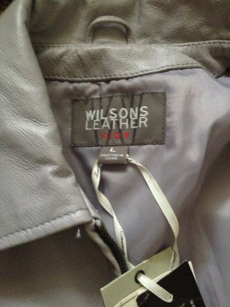 шкіряна куртка з відомого дорогого американського бренду WILSONS LEATHERS на дів. . фото 3