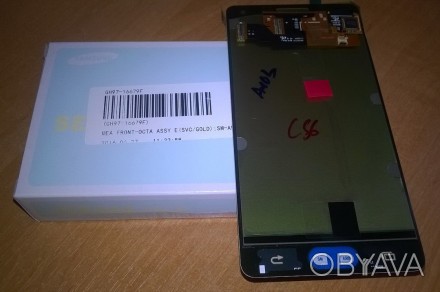 Дисплей в сборе с сенсором Samsung Galaxy A5 A500H (Black) 
Цвет: Черный 
Прои. . фото 1