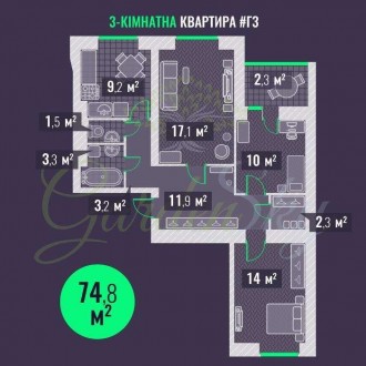 Старт продажу! 3-х кімнатна квартира в 9-поверховій новобудові під Києвом – ЖК «. . фото 3