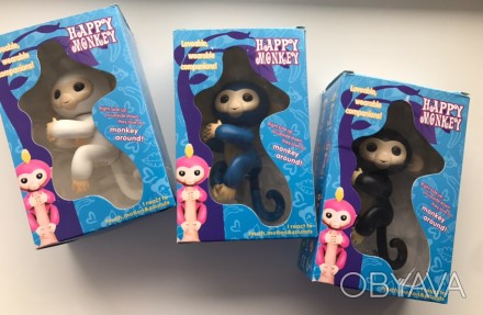 Fingerlings - это интерактивная игрушка 2017 года - обезьянка. Игрушка, которую . . фото 1