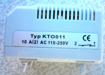 терморегулятор 2кВт (нормально закрытый) компактный регулируемый регулятор темпе. . фото 5