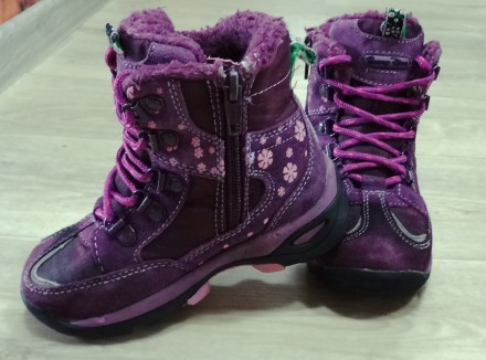Зимние термо ботинки для девочки, известной фирмы детской обуви - Buddy Dog, со . . фото 6