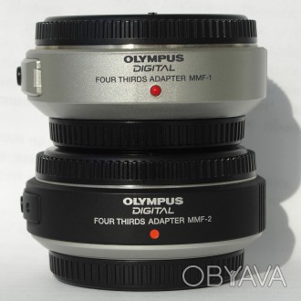 Оригинальный переходник c 4/3 на м4/3 Olympus Four thirds adapter MMF-1 (самый п. . фото 1