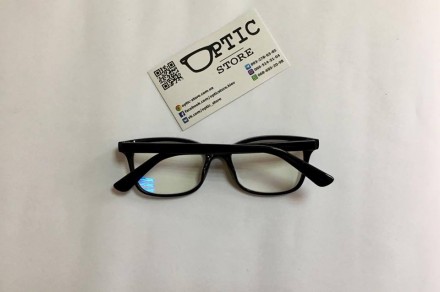 Классические очки компьютерные высокого качества унисекс. Форма известного бренд. . фото 3