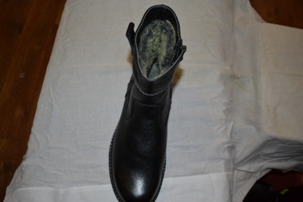 Продам новые зимние кожаные мужские полусапоги-ботинки,сделанные по технологии н. . фото 7