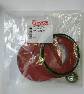 Stag R02 ремкомплект для инжекционного редуктора, изготовленный на польском заво. . фото 2