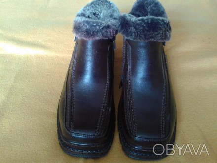 Продам ботинки мужские зимние 40 размер, новые, прошитые, длинна по стельке - 25. . фото 1