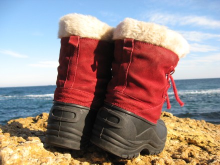 Зимние теплые и непромокаемые ботинки. Размер 33.
Кожа. Утепленные, внутренняя . . фото 4