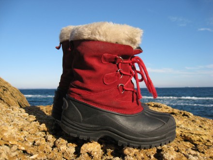 Зимние теплые и непромокаемые ботинки. Размер 33.
Кожа. Утепленные, внутренняя . . фото 2
