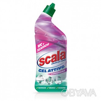 SCALA Gel Attivo con Candeggina WC e Scarichi - средство для уборки унитаза и др. . фото 1