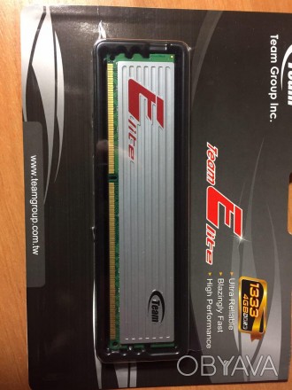 Оперативная память TeamElite 4gb DDR3. . фото 1