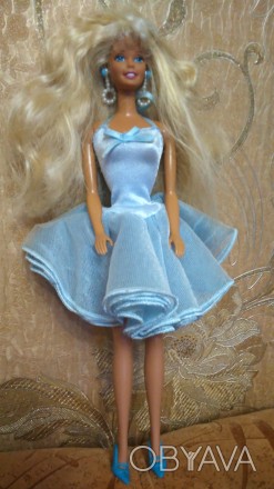Кукла Барби в очень хорошем состоянии, ножки гнутся на щелчки, шикарные волосы. . фото 1