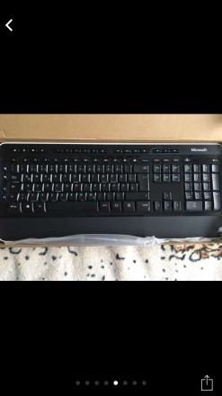 Оригінальна нова клавіатура Microsoft в наборі клавіатура і мишка привезена з за. . фото 5