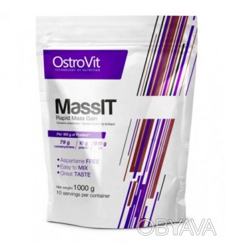 Гейнер OstroVit MassIT

1 кг - 190 грн
3,4 кг - 430 грн

Mass IT - протеино. . фото 1