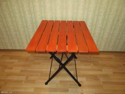 Стол прямоугольный, складной, для кафе или террасы. Д х Ш х В = 800 х 715 х 730 . . фото 2