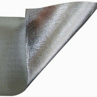 ольма-ткань – материал теплоизоляционный на основе стеклоткани с фольгированным . . фото 3