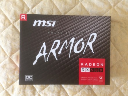 Новые видеокарты MSI Radeon RX 570 ARMOR 4G OC. Видеокарты покупались в США, гар. . фото 4