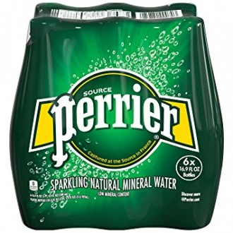 PERRIER Green Apple Flavored Sparkling Mineral Water, 16.9 fl oz. Plastic Bottle. . фото 2