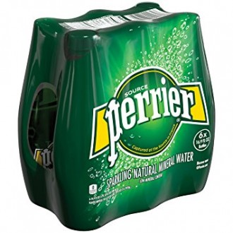 PERRIER Green Apple Flavored Sparkling Mineral Water, 16.9 fl oz. Plastic Bottle. . фото 3