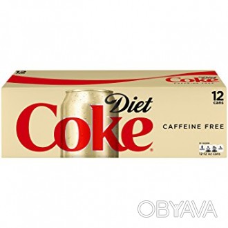 Caffeine Free Diet Coke Fridge Pack Cans, 12 fl oz (Pack of 12) 
Кока-кола без . . фото 1