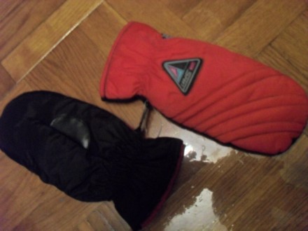 Стильные подростковые ( унисекс ) зимние перчатки из мембранной ткани , утеплены. . фото 6
