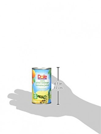 Dole Juice, Pineapple, 6 Ounce Cans (Pack of 6)
Сок Доле, "Ананас-апельсин-бана. . фото 4