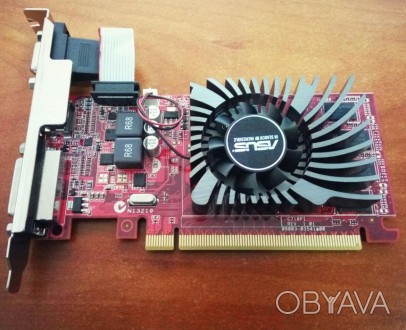 Новая с полной гарантией Видеокарта Asus PCI-Ex Radeon R7 240 2048Mb GDDR3 (128b. . фото 1