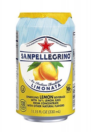 Sanpellegrino Lemon Sparkling Fruit Beverage, 11.15 fl oz. Cans (6 Count) 
Санп. . фото 3