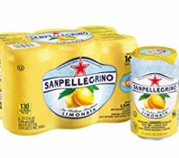 Sanpellegrino Lemon Sparkling Fruit Beverage, 11.15 fl oz. Cans (6 Count) 
Санп. . фото 2