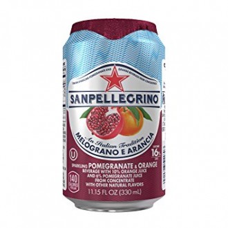 Sanpellegrino Orange Sparkling Fruit Beverage, 11.15 fl oz. Cans (6 Count) 
Сан. . фото 8
