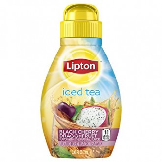 Lipton Liquid Iced Black Tea Mix, Black Cherry Dragonfruit, 2.43 Ounce
Lipton ж. . фото 2