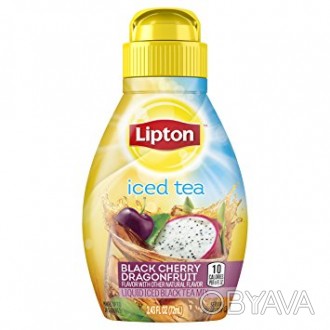 Lipton Liquid Iced Black Tea Mix, Black Cherry Dragonfruit, 2.43 Ounce
Lipton ж. . фото 1