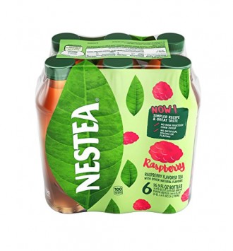 NESTEA Raspberry Flavored Iced Tea, 16.9-Ounce bottles (Pack of 6)
NESTEA "Мали. . фото 3