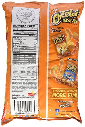 Cheetos Crunchy Flamin' Hot Cheese Flavored Snacks, 8.5 Ounce  
Читос Кранчи "г. . фото 3