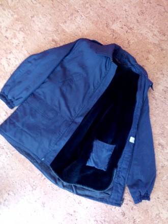 Милицейская куртка-бушлат,с подстежкой из искусственного меха который пристегива. . фото 2