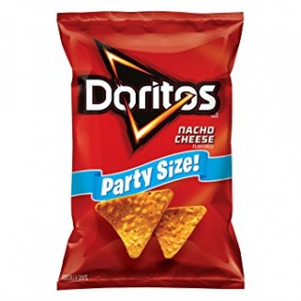 Doritos Nacho Cheese Flavored Tortilla Chips, Party Size! (15 Ounce)
Чипсы Дори. . фото 2