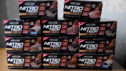 Продам протеиновые батончики из США (премиум-класс):
- MuscleTech Nitro-Tech Cr. . фото 3
