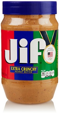 Jif Extra Crunchy Peanut Butter, 40 Oz 
Джиф арахисовая паста, 1133 грм (США Ам. . фото 4
