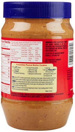 Jif Extra Crunchy Peanut Butter, 40 Oz 
Джиф арахисовая паста, 1133 грм (США Ам. . фото 5